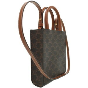 Celine Canvas Triomphe Bag Cabas Vertical
